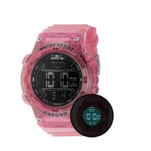 Invicta Transparent Pink Smartwatch